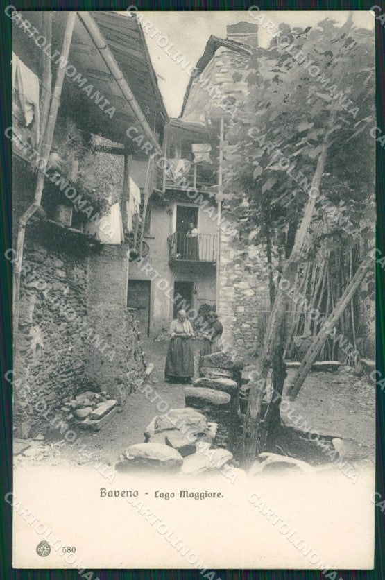 Verbania Baveno cartolina QZ0902 – fronte