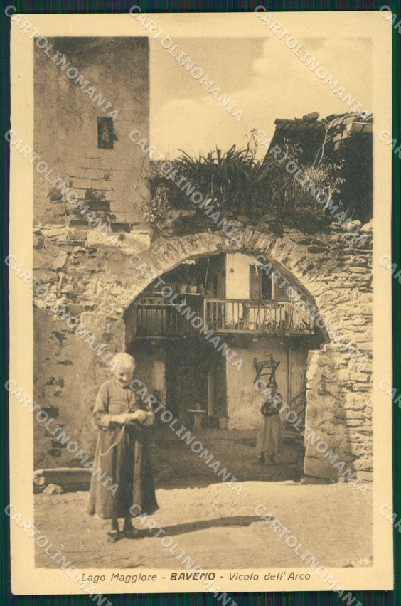 Verbania Baveno cartolina QZ0903 – fronte