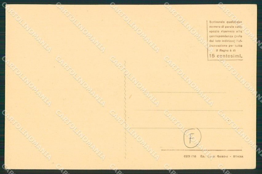 Verbania Baveno cartolina QZ0903 – retro
