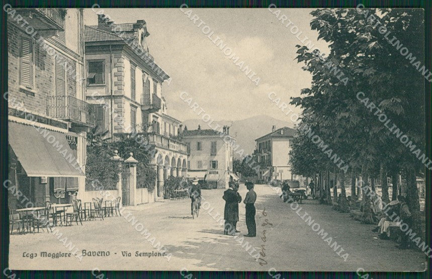 Verbania Baveno cartolina QZ0905 – fronte