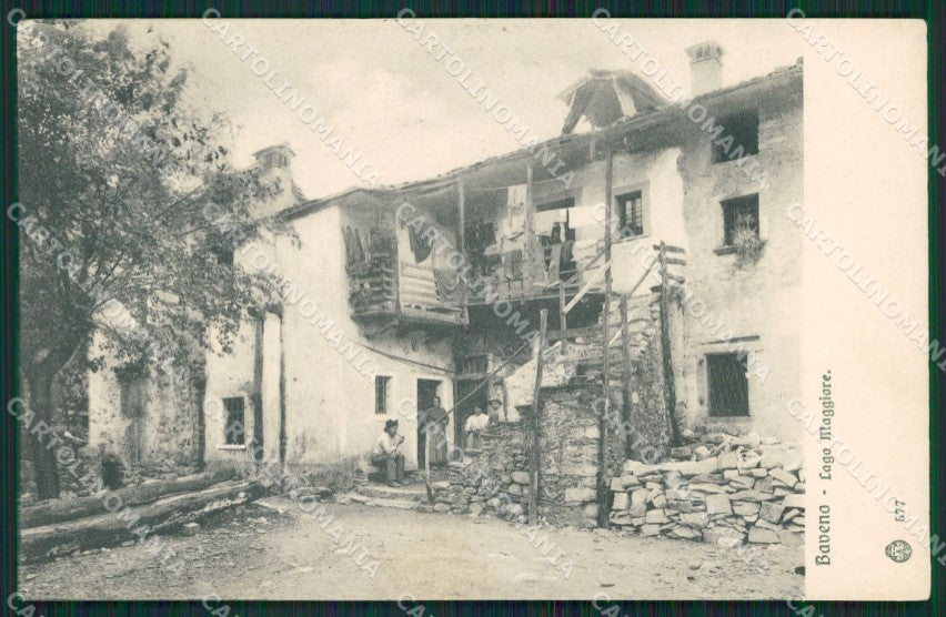 Verbania Baveno cartolina QZ0907 – fronte
