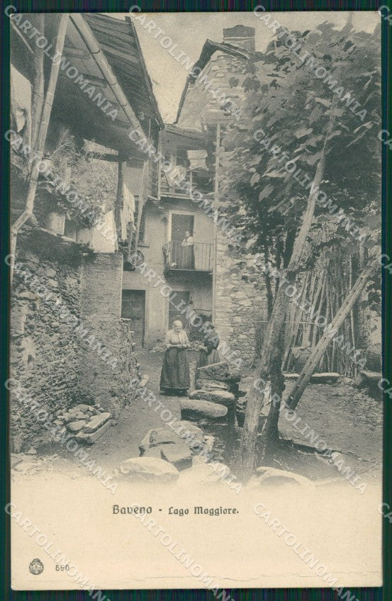 Verbania Baveno cartolina QZ0909 – fronte