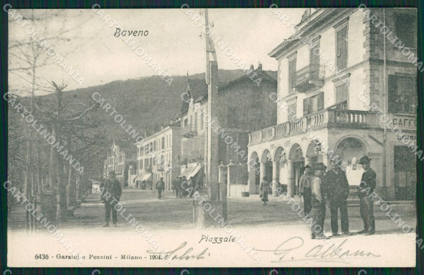 Verbania Baveno cartolina QZ0912 – fronte