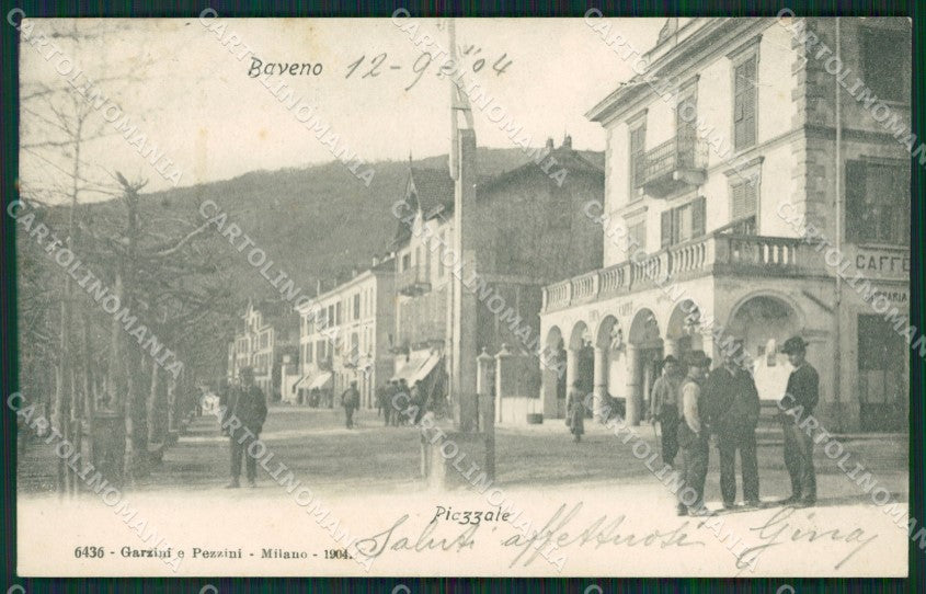 Verbania Baveno cartolina QZ0915 – fronte