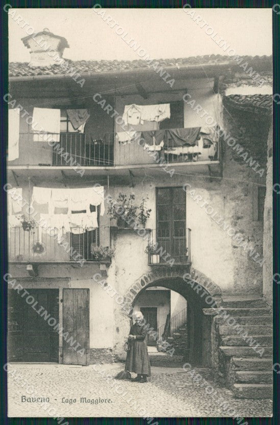 Verbania Baveno cartolina QZ0921 – fronte
