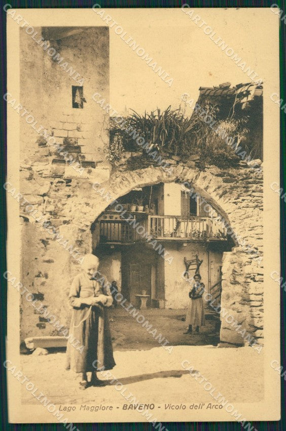 Verbania Baveno cartolina QZ0922 – fronte