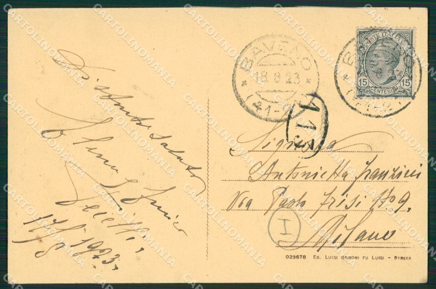 Verbania Baveno cartolina QZ0922 – retro