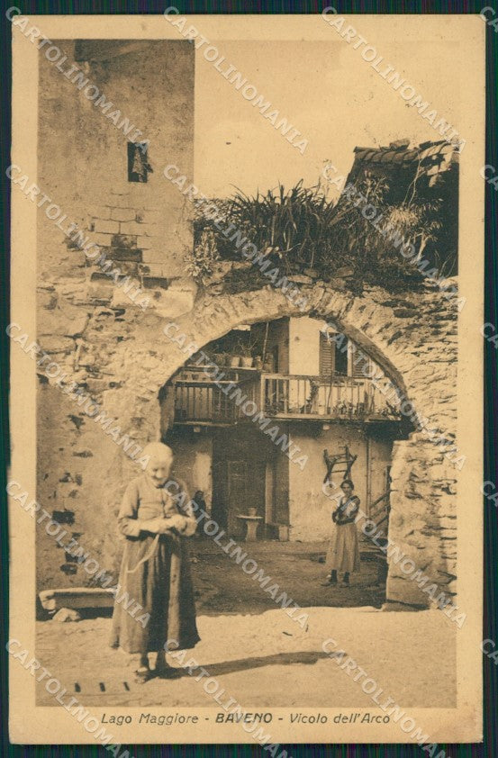 Verbania Baveno cartolina QZ0923 – fronte