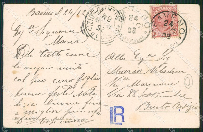 Verbania Baveno cartolina QZ0928 – retro
