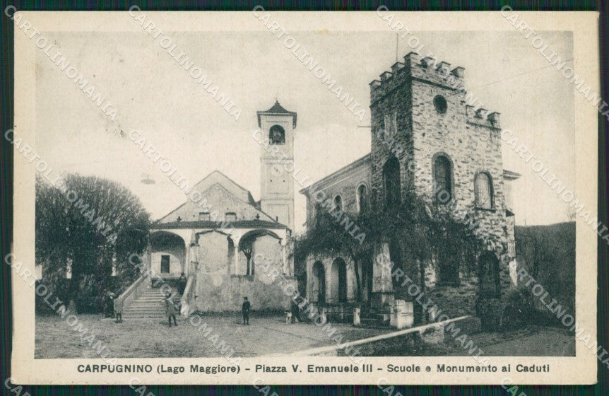 Verbania Brovello Carpugnino cartolina QZ0943 – fronte