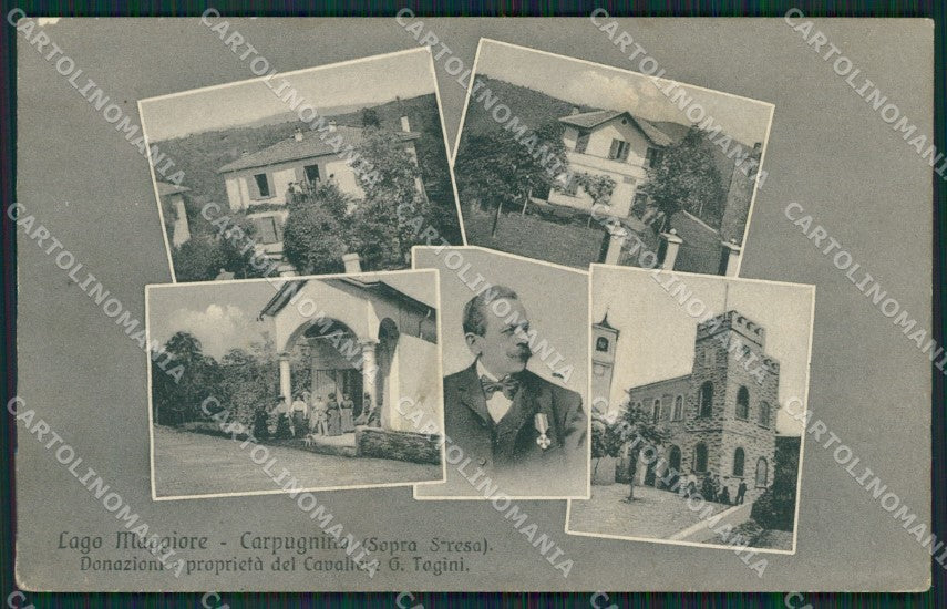 Verbania Brovello Carpugnino cartolina QZ0945 – fronte