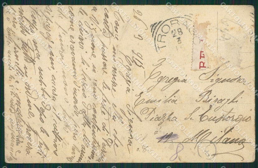 Verbania Cambiasca Ramello cartolina QZ0948 – retro