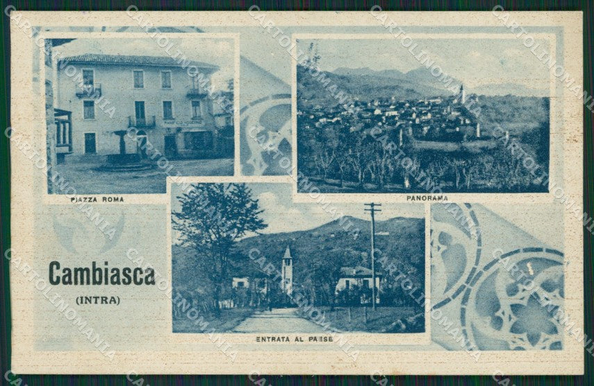 Verbania Cambiasca cartolina QZ0949 – fronte