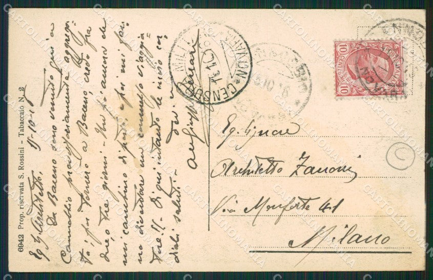 Verbania Cannobio cartolina QZ0962 – retro