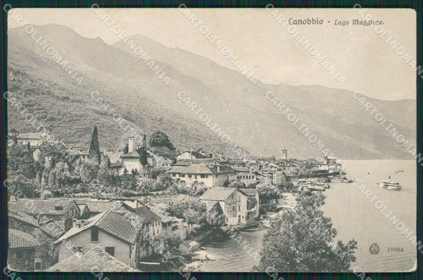 Verbania Cannobio cartolina QZ0969 – fronte