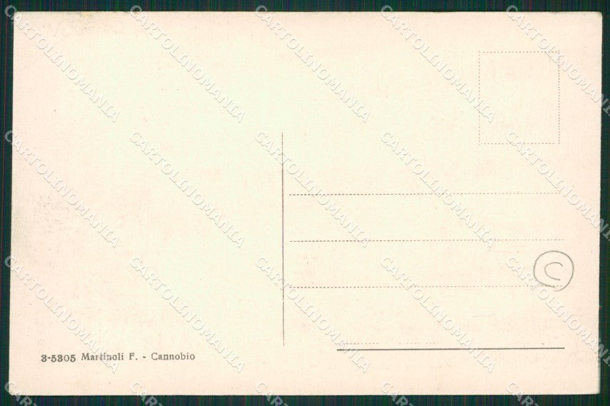 Verbania Cannobio cartolina QZ0972 – retro