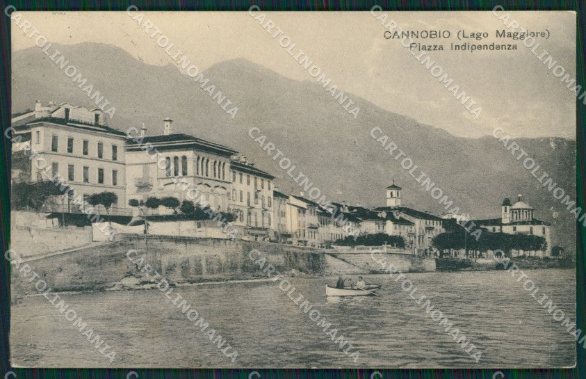 Verbania Cannobio cartolina QZ0984 – fronte