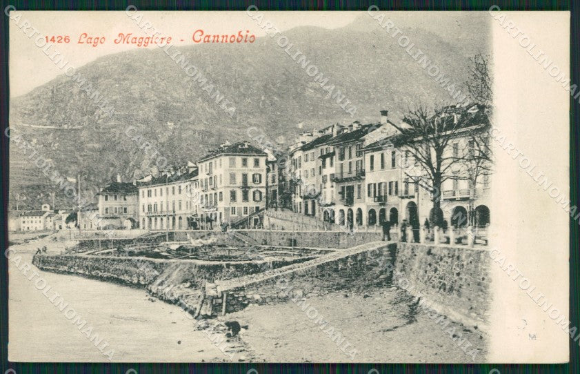 Verbania Cannobio cartolina QZ0986 – fronte