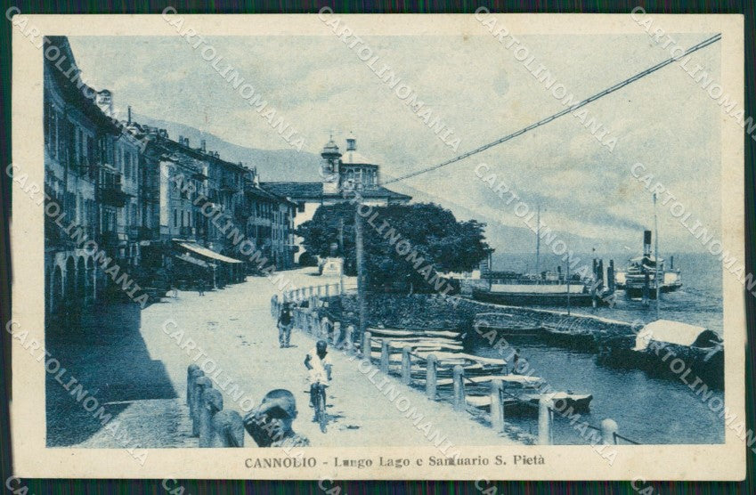 Verbania Cannobio cartolina QZ0990 – fronte