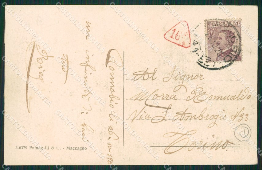 Verbania Cannobio cartolina QZ0990 – retro
