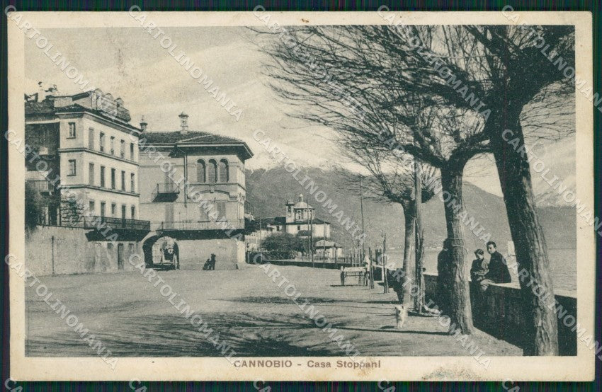 Verbania Cannobio cartolina QZ0993 – fronte