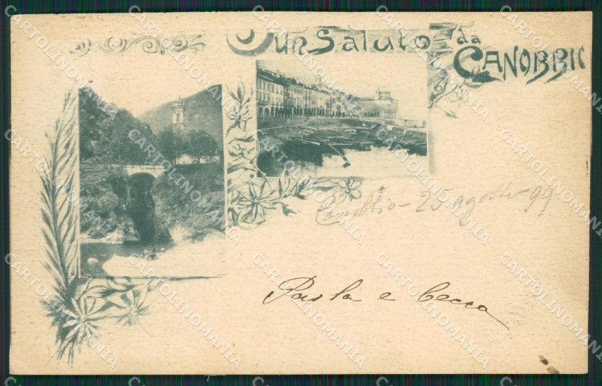Verbania Cannobio Saluti da cartolina QZ0997 – fronte