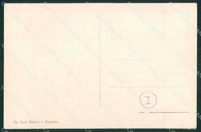 Verbania Cannobio cartolina QZ1012 – retro