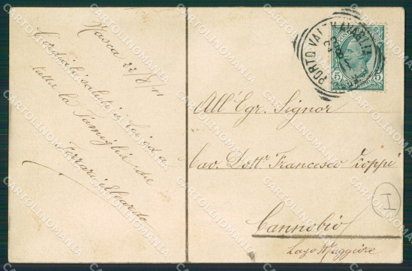 Verbania Cannobio cartolina QZ1014 – retro