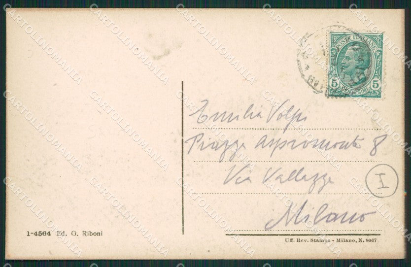 Novara Colazza Saluti da Bertiglia ? cartolina QZ1031 – retro
