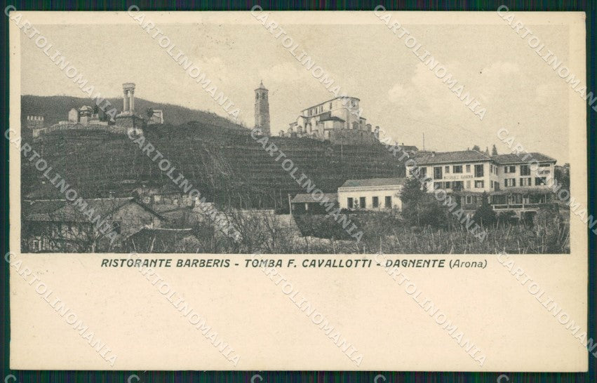 Novara Arona Dagnente cartolina QZ1033 – fronte