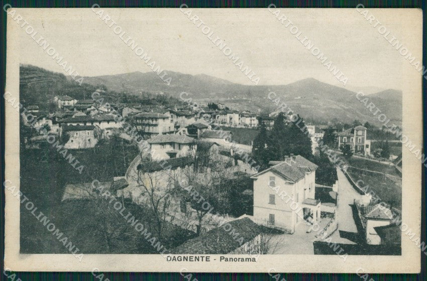 Novara Arona Dagnente PIEGA cartolina QZ1035 – fronte