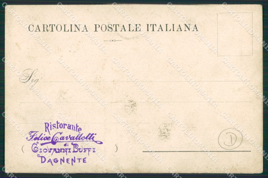 Novara Arona Dagnente SCOLLATA cartolina QZ1045 – retro