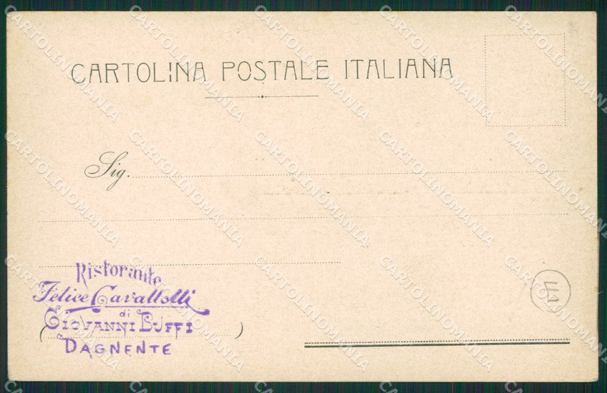 Novara Arona Dagnente Cavallotti cartolina QZ1047 – retro