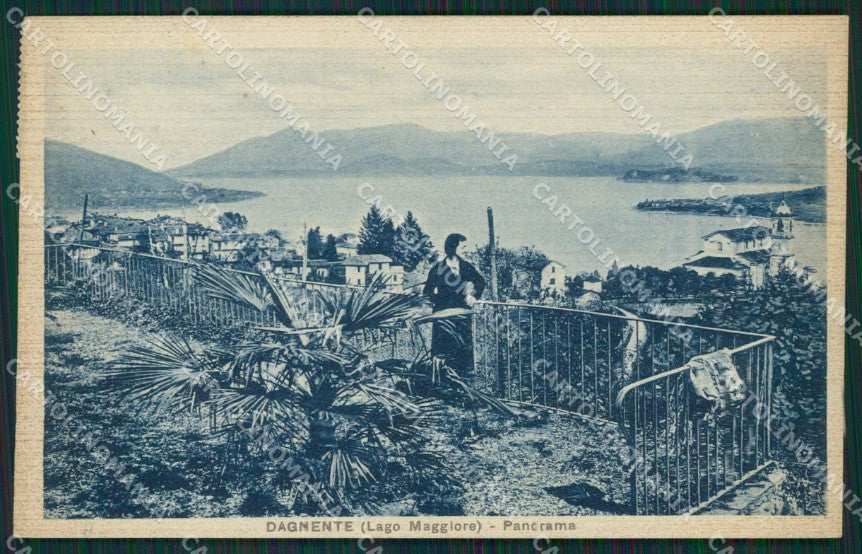 Novara Arona Dagnente cartolina QZ1049 – fronte