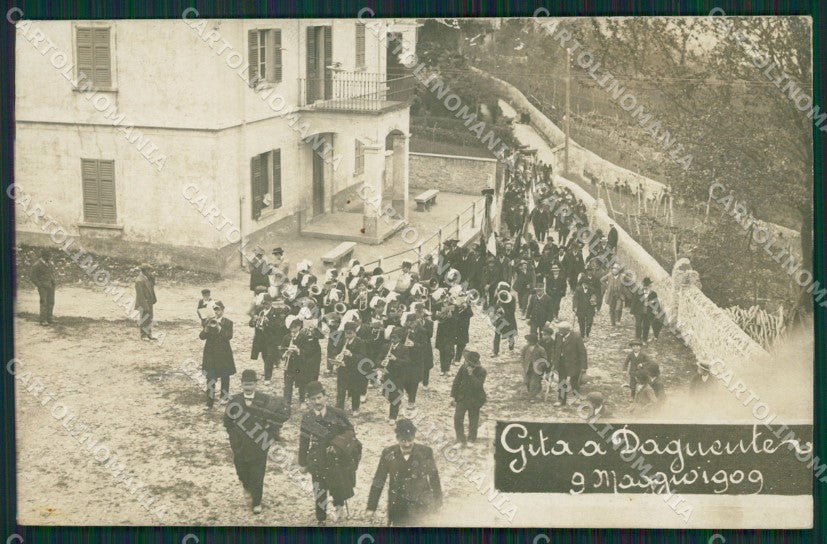 Novara Arona Dagnente Banda Musicale foto cartolina QZ1061 – fronte