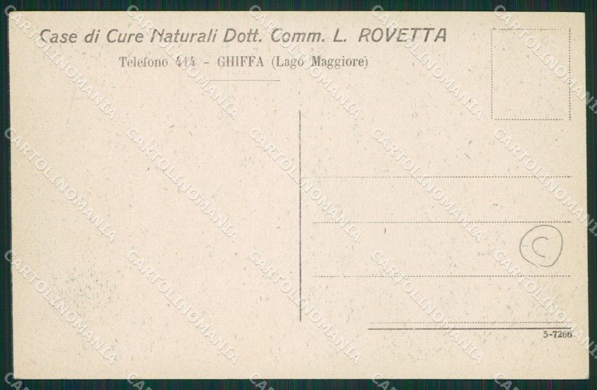 Verbania Ghiffa cartolina QZ1067 – retro