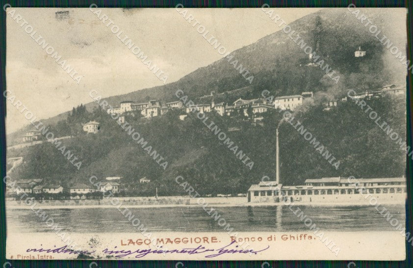 Verbania Ghiffa Ronco cartolina QZ1071 – fronte