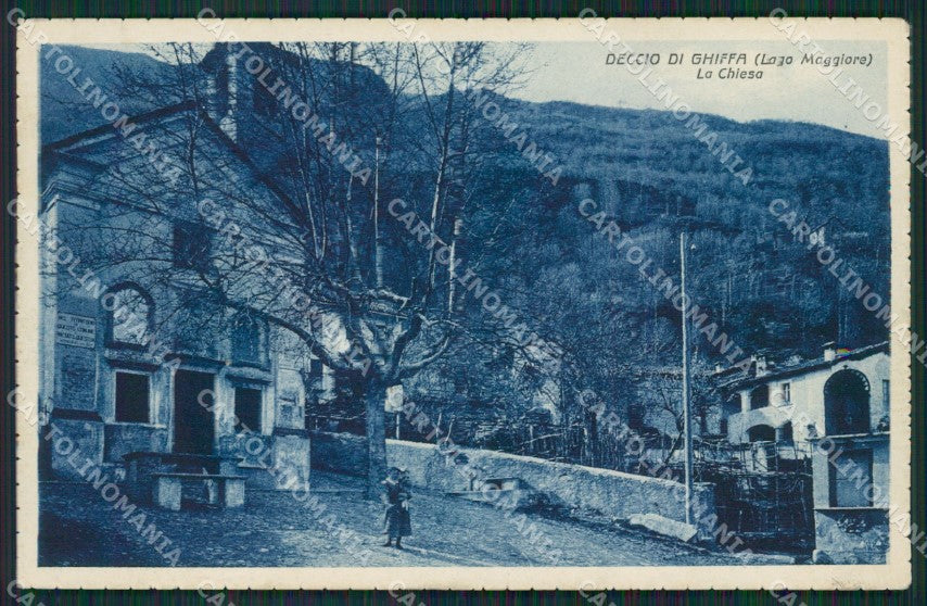 Verbania Ghiffa Deccio cartolina QZ1079 – fronte