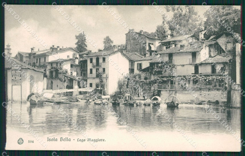 Verbania Stresa Isola Bella COLLA cartolina QZ1090 – fronte
