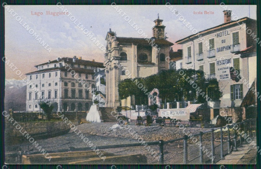 Verbania Stresa Isola Bella cartolina QZ1094 – fronte