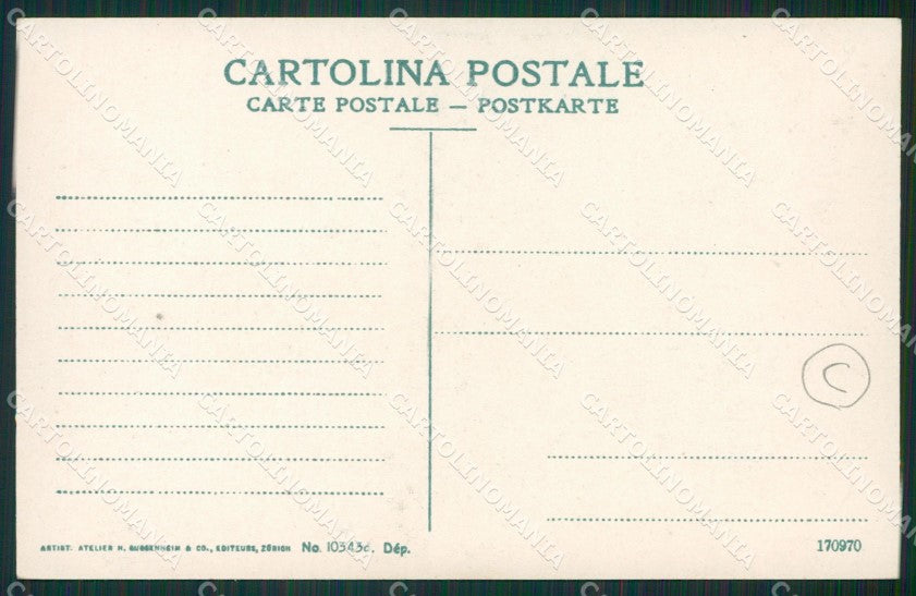 Verbania Stresa Isola Bella cartolina QZ1094 – retro