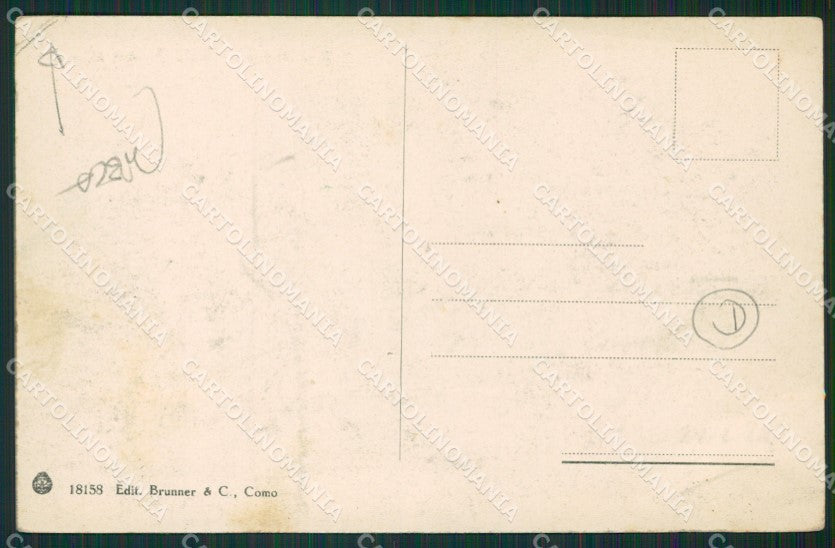 Verbania Stresa Isola Bella PIEGA cartolina QZ1097 – retro