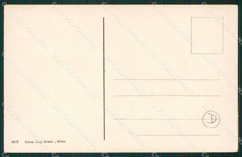 Verbania Stresa Isola Bella cartolina QZ1098 – retro
