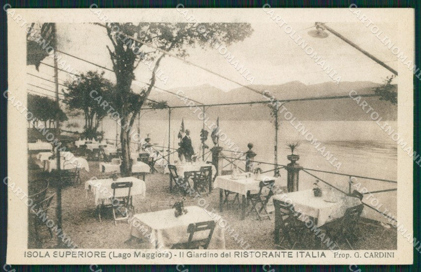 Verbania Stresa Isola Bella cartolina QZ1108 – fronte