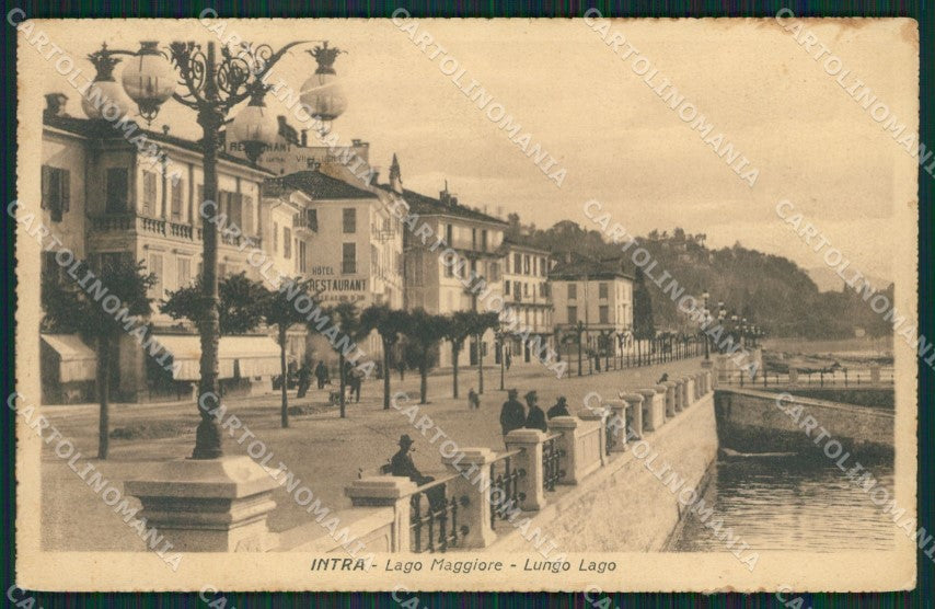 Verbania Intra cartolina QZ1116 – fronte