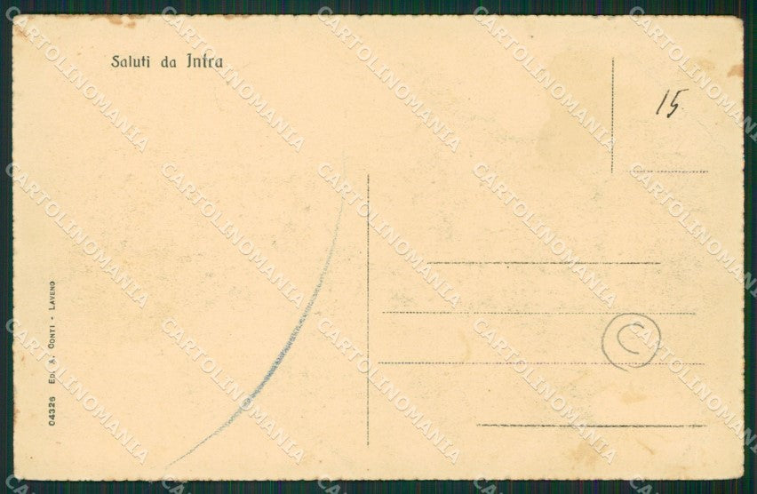 Verbania Intra cartolina QZ1116 – retro