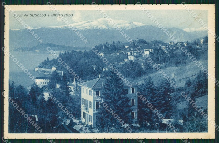 Verbania Biganzolo Susello cartolina QZ1130 – fronte