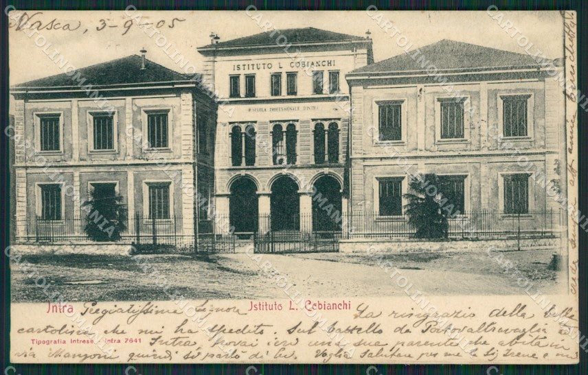 Verbania Intra cartolina QZ1141 – fronte