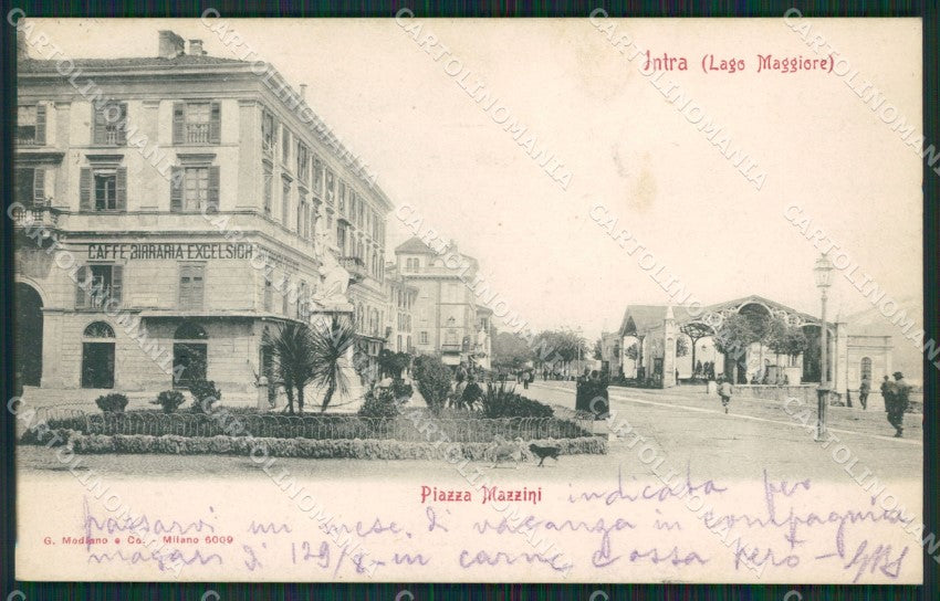 Verbania Intra cartolina QZ1145 – fronte