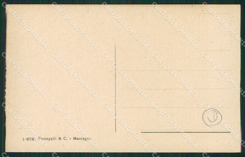 Verbania Intra Battello cartolina QZ1146 – retro